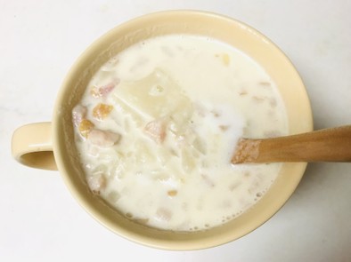 ジンジャーポテトスープの写真