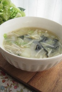 サッポロ一番お変わり白菜スープ