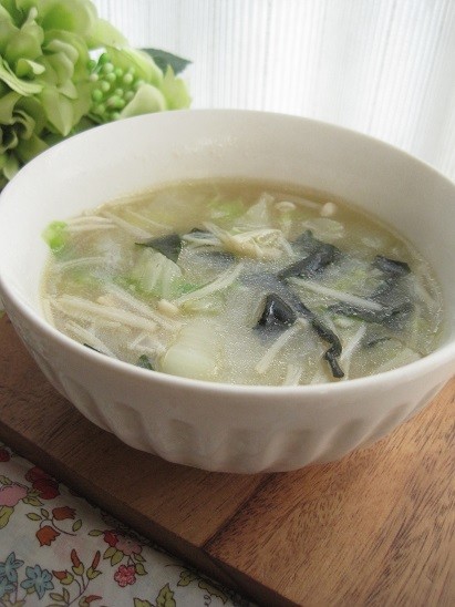サッポロ一番お変わり白菜スープの画像