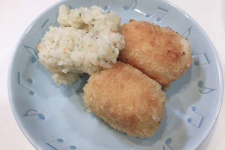 ポテトフレークでサクサクほろほろコロッケ レシピ 作り方 By くまのっぽ クックパッド