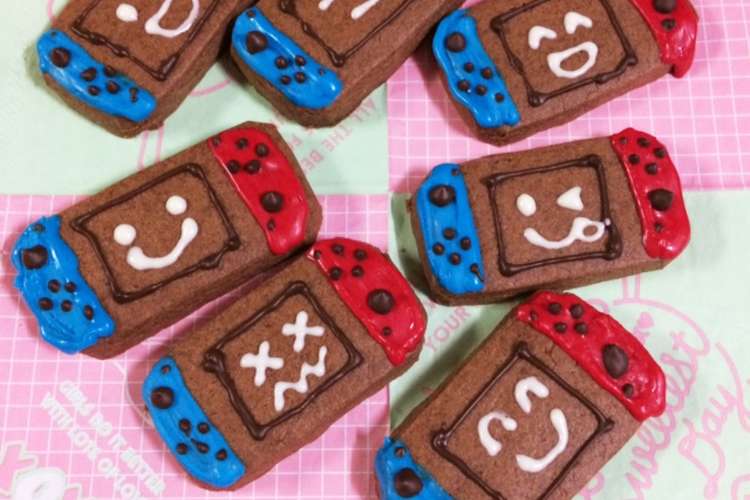 ゲーム大好き君へ贈るスイッチなクッキー レシピ 作り方 By めーもん クックパッド 簡単おいしいみんなのレシピが353万品