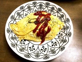 きのこオムライス