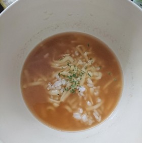 ラーメンの残りスープで簡単チーズリゾット