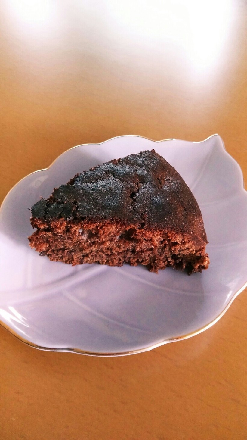 チョコチップチョコケーキの画像