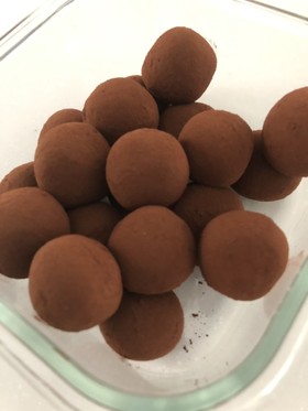 バレンタインに♡ウチのトリュフ