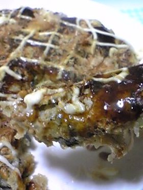 おから・納豆・ひじき♪ふっくらお好み焼き