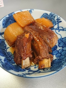 スペアリブで豚の角煮
