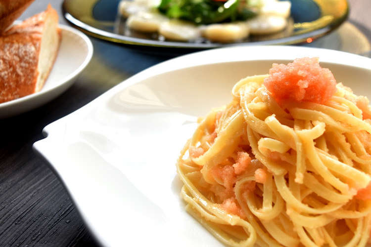 ランチに 明太子パスタの時短レシピ レシピ 作り方 By シーフード本舗 クックパッド