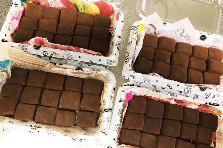 簡単 大量生チョコ バレンタイン レシピ 作り方 By スノースティッチ クックパッド