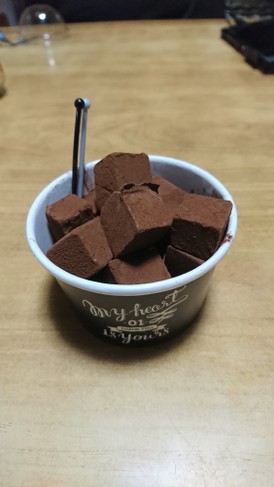 大量生産 コーヒー香る生チョコ(覚書)