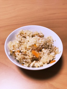 切り干し大根の煮物で炊き込みご飯☆