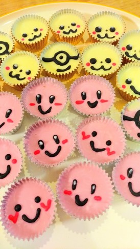 ピカチュウチョコ(*^^*)カービィ