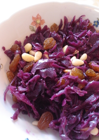 紫キャベツの美味しい～サラダ