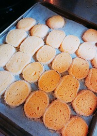 バター香るアイスボックスクッキー☆