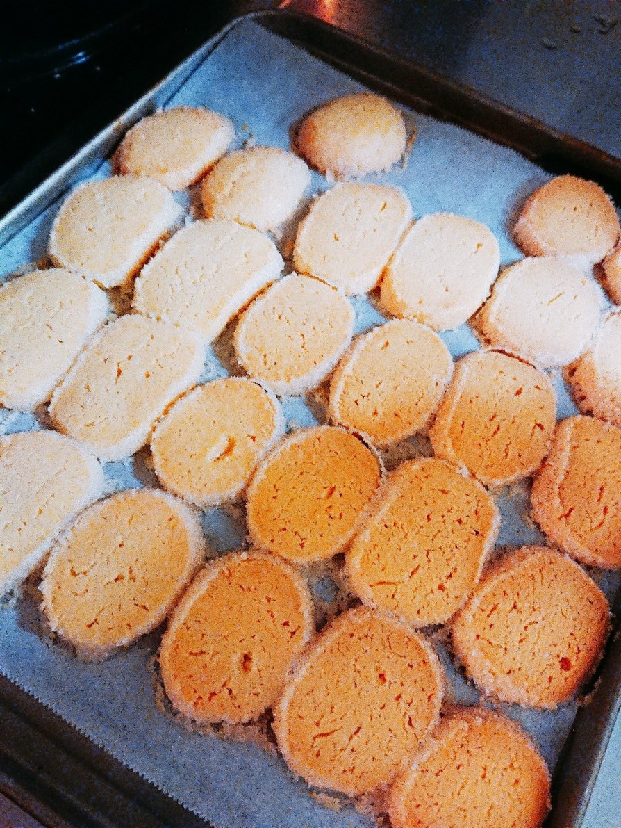 バター香るアイスボックスクッキー☆の画像