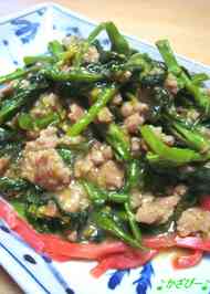 みんなが作ってる 菜の花 味噌炒めのレシピ クックパッド 簡単おいしいみんなのレシピが368万品