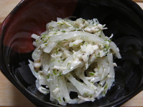 大根の青海苔サラダ♪