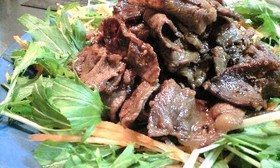 ヘルシーさっぱり焼肉サラダ♪