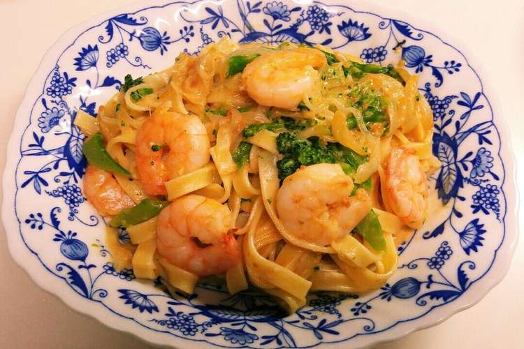 Kaldiのスープで海老ゴロゴロ パスタ レシピ 作り方 By とらねこトラちゃん クックパッド 簡単おいしいみんなのレシピが352万品