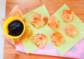 袋1つ&5分でおやつ!簡単赤ちゃんパン♪