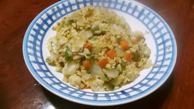 味付け簡単の焼き飯