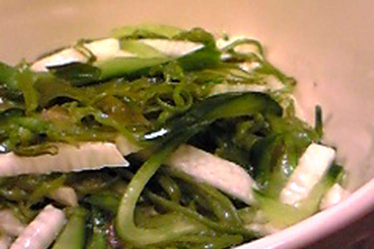 めかぶとろろきゅうりのさっぱりサラダ レシピ 作り方 By Boricco クックパッド 簡単おいしいみんなのレシピが355万品