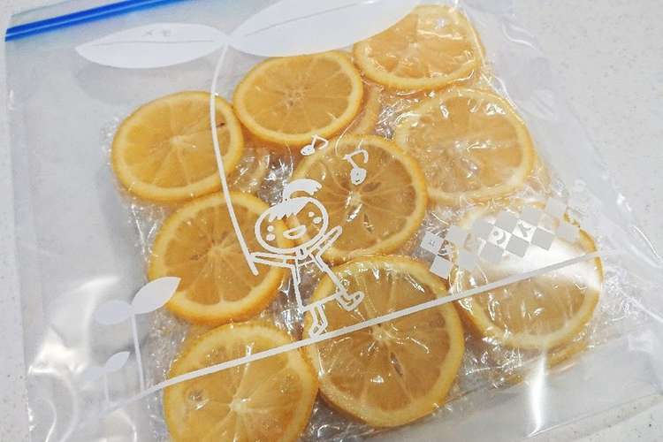 レモンの蜂蜜漬け 冷凍保存 レシピ 作り方 By はなちゃん クックパッド