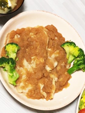 うちの豚肉玉ねぎソース!