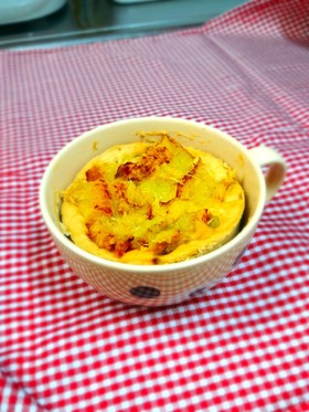食物繊維たっぷり!おからと焼き芋蒸しパン