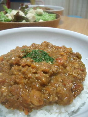 フープロで簡単♪キーマカレー