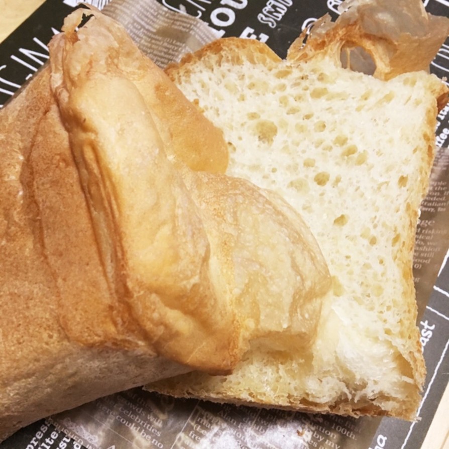 高加水90％バターなしHB食パンの画像