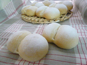 ハイジの豆乳白パン♪