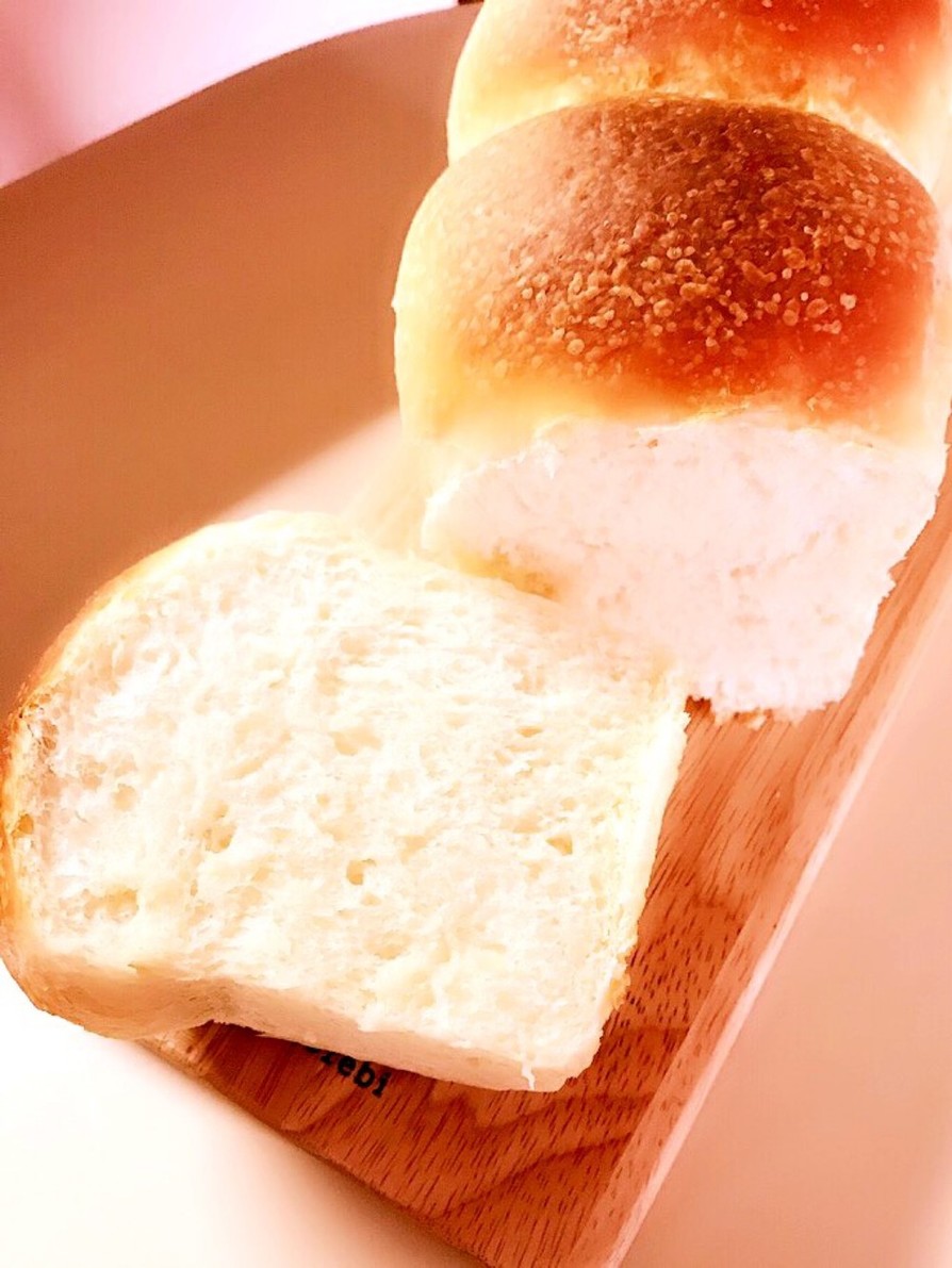 フワッフワ湯種食パン ☆冷蔵庫発酵☆の画像