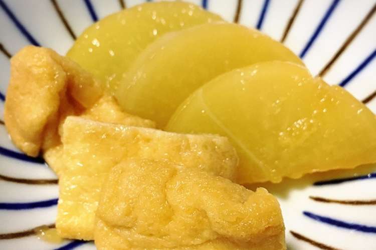 大根と油揚げのほっとする味な煮物 レシピ 作り方 By クックくっくくっく クックパッド