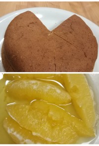 八丈島フルーツレモン　皮ケーキ＆実蜂蜜漬