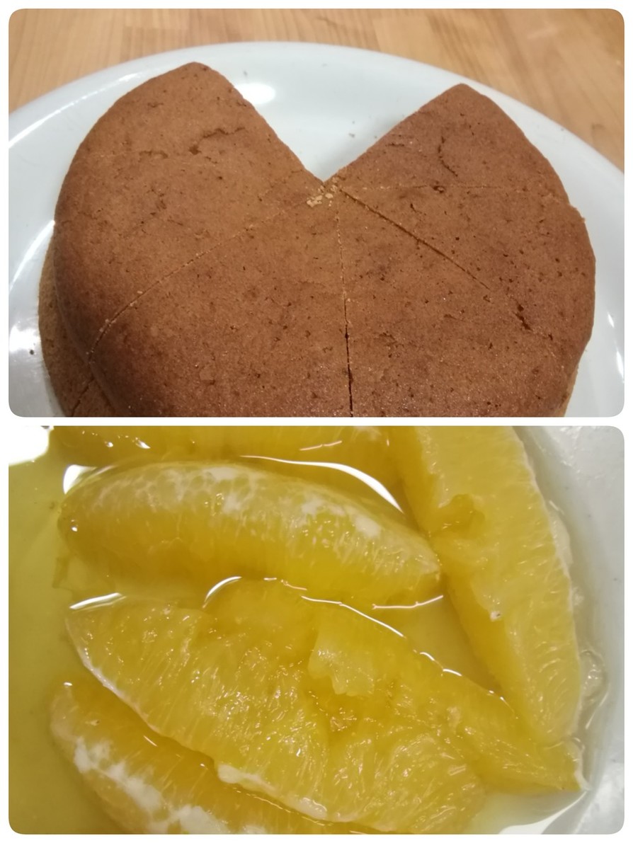 八丈島フルーツレモン　皮ケーキ＆実蜂蜜漬の画像