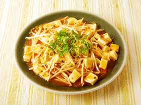 お財布にもやさしい♪もやし入り麻婆豆腐