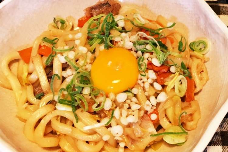 すき焼き風焼うどん レシピ 作り方 By ズボコロちゃん クックパッド 簡単おいしいみんなのレシピが359万品