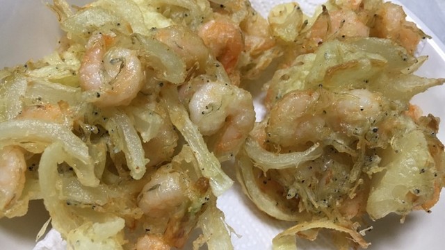 玉ねぎ じゃこ エビのかき揚げ レシピ 作り方 By にゃほママ クックパッド 簡単おいしいみんなのレシピが356万品