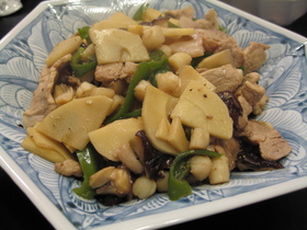 豚肉の中華炒め