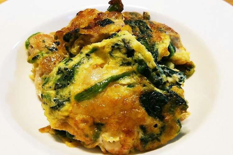 簡単 鶏もも肉と ほうれん草のピカタ レシピ 作り方 By のっち クックパッド 簡単おいしいみんなのレシピが352万品
