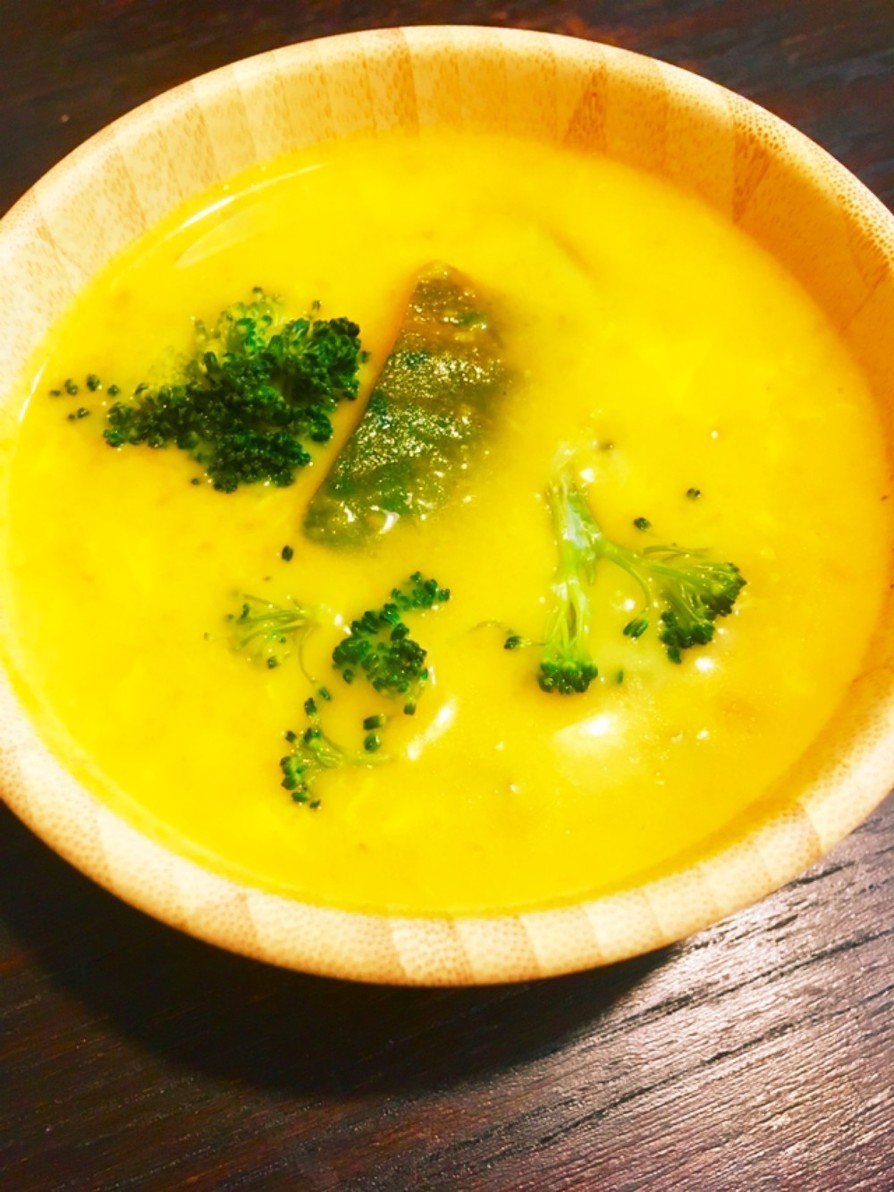 【離乳食にも！】簡単かぼちゃのスープ