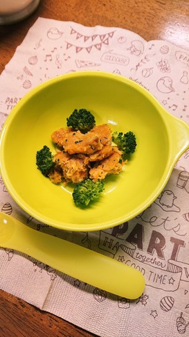 離乳食☆余った蒸イモで栄養満点おやき☆