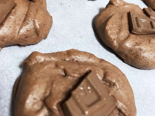 簡単オシャレ 手抜きチョコクッキー レシピ 作り方 By よもぎくん