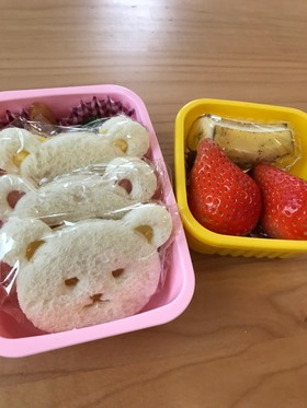 4歳 サンドイッチ弁当