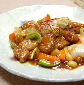 あっさりヘルシー酢豚