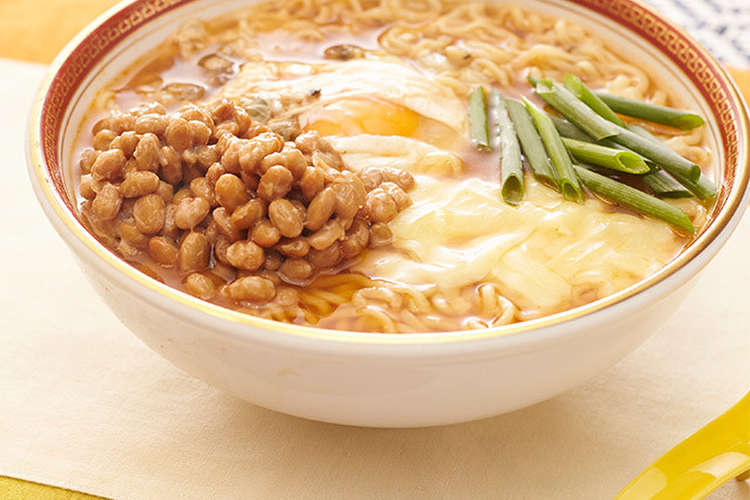 納豆チーズのチゲラーメン レシピ 作り方 By サッポロ一番inac クックパッド 簡単おいしいみんなのレシピが365万品