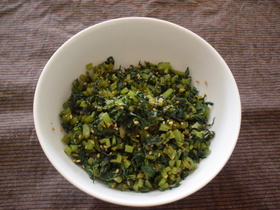 簡単☆大根菜ふりかけ