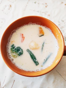豆乳コンソメスープ