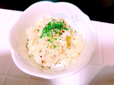 レンチン☆鯖缶とポテトのヨーグルトサラダの写真